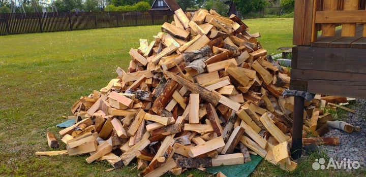 Дрова навалом Березовые в Выборге
