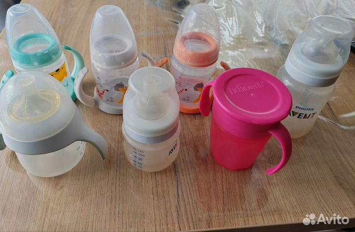 Бутылочки и поильники