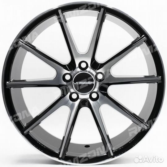 Литой диск в стиле vossen R17 5x114.3
