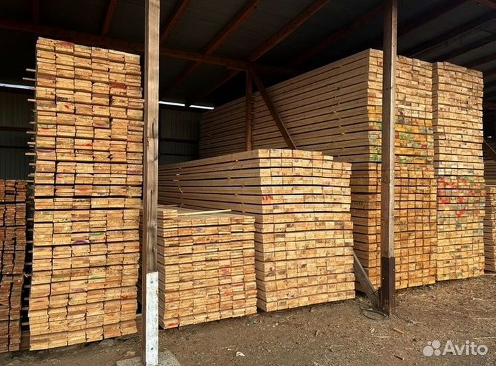 Доска Обрезная 25 х 200