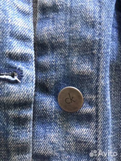 Джинсовая куртка calvin klein jeans