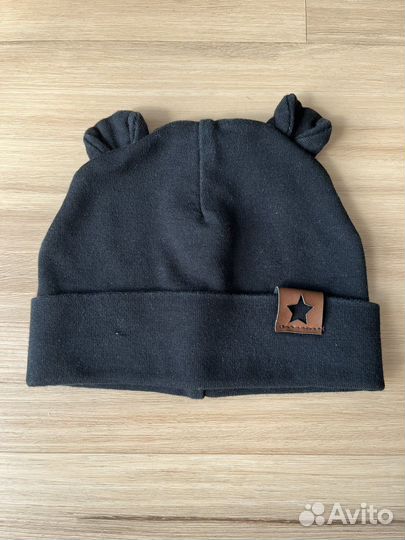 Шапка детская трикотажная и снуд