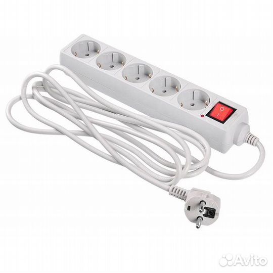 Сетевой фильтр buro 500SL-3-G 5 розеток #258257