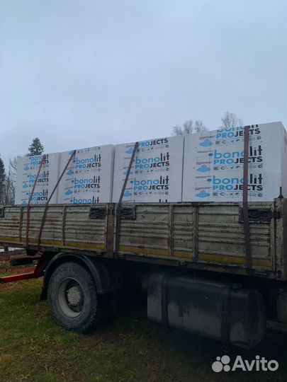 Строительные блоки из газобетона Бонолит