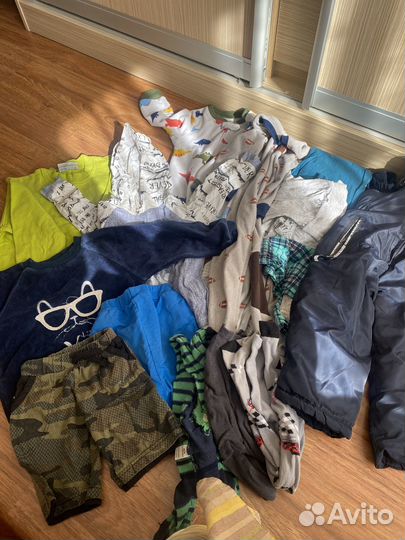Пакет детских вещей на мальчика 2-4 года