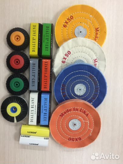 Круги и пасты для полировки дисков