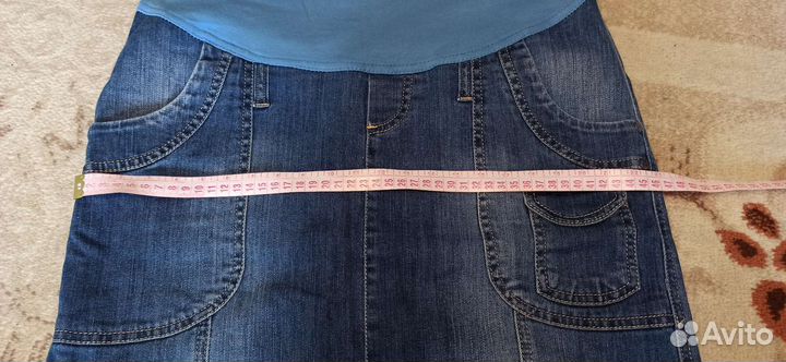 Юбка джинсовая для беременных