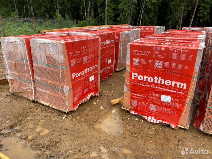 Блок Поротерм 44