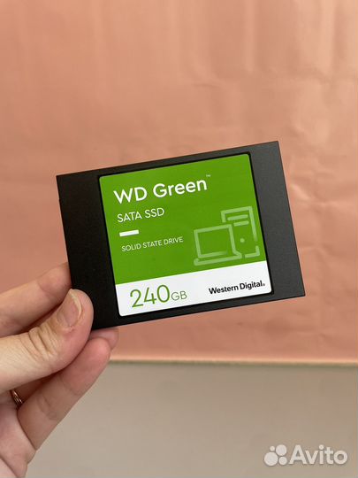 SSD накопитель WD Green WDS240G3G0A 240гб