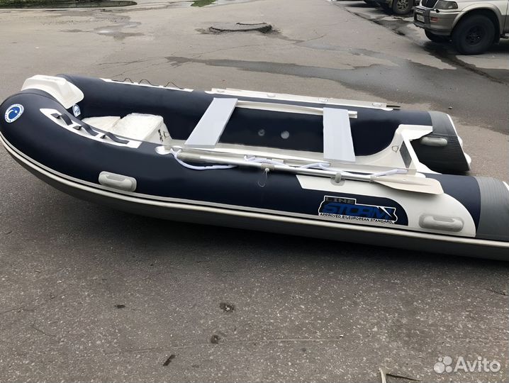 Лодка RIB Stormline Standard no console 400 синяя