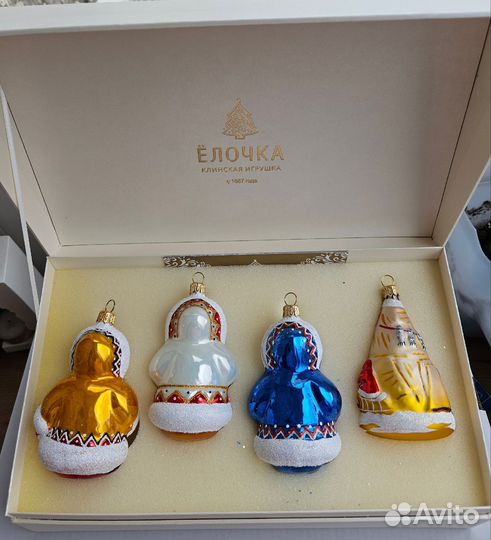 Елочные игрушки