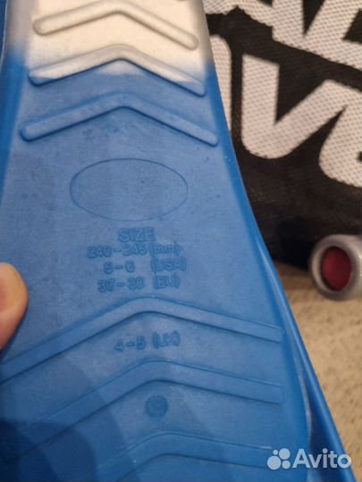 Набор для плавания, ласты 37/38