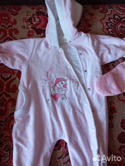 Комбинезон для девочки 68см