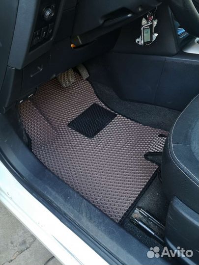 Коврики из эва EVA материала на Nissan Qashqai j10