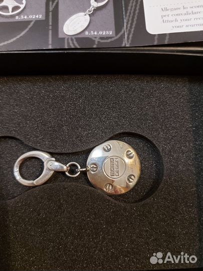 Брелок для ключей серебро