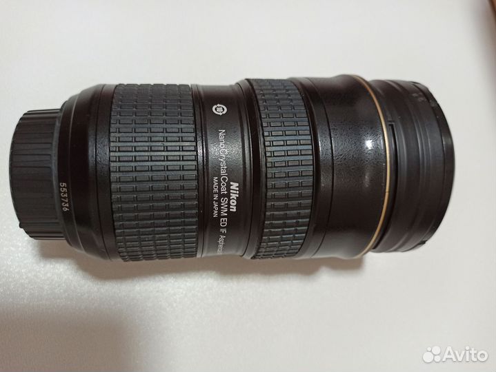 Nikon 24-70mm f 2.8g ed af s