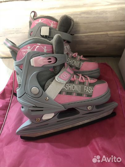 Коньки детские раздвижные
