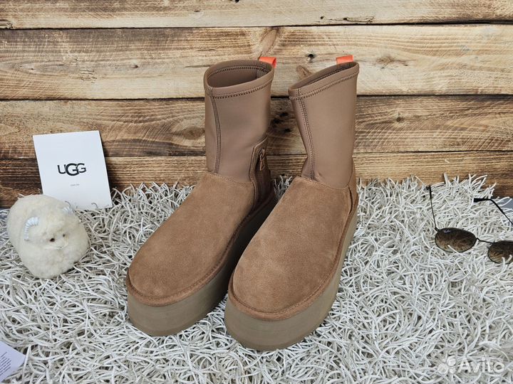 Угги Ugg Classic Dipper Chestnut женские оригинал