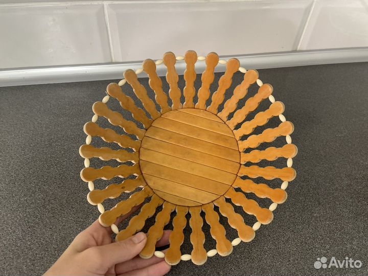 Тарелка, дерево