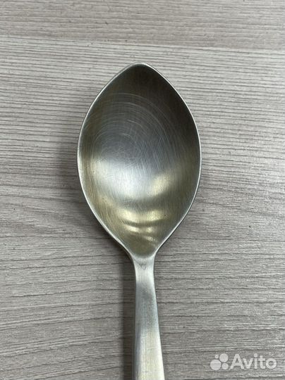 Ложка серебро десертная 875 проба(Сзр)