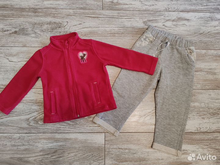 Детские вещи пакетом на девочку 98 104