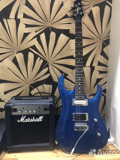 Гитара + комбоусилитель гитарный (комбик)