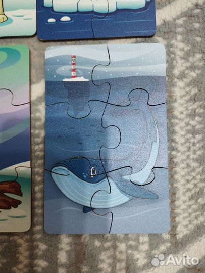 Пазлы для малышей пакетом