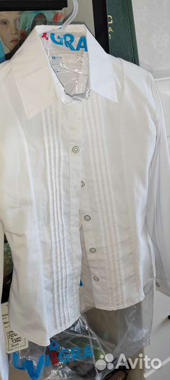 Блузка школьная новая