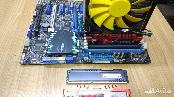Комплект asus p8z77 v deluxe i7 3770 32Gb GTX 670