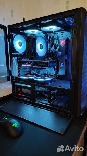 Игровой пк Rayzen7-5700X/RTX3060-12G/32G/SSDm2-512