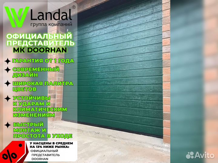 Секционные ворота