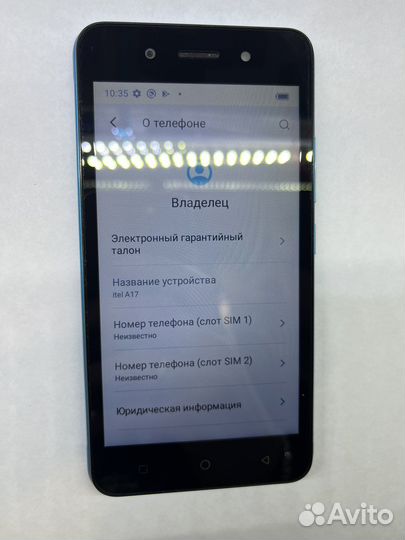 Itel A17, 16 ГБ