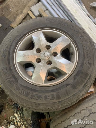 Диски литые r16 5x1130 с шинами
