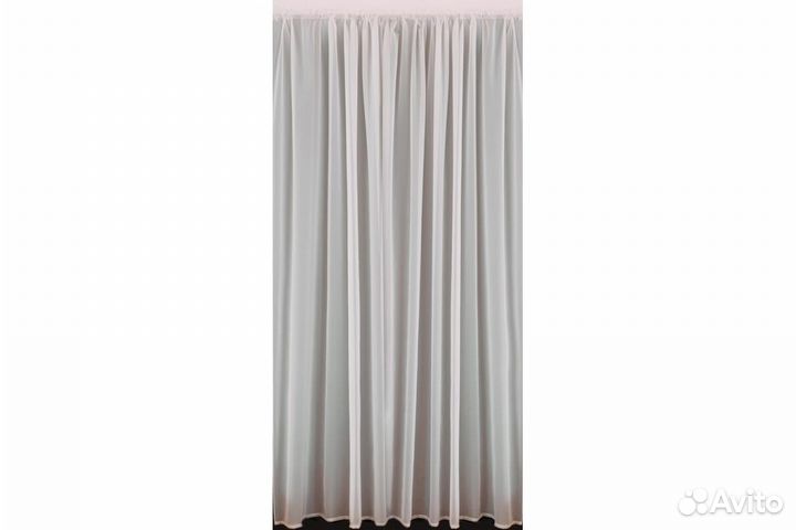 Шторы тюль белая новая