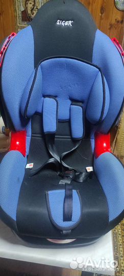 Детское автокресло siger 0т 9 до 25 кг
