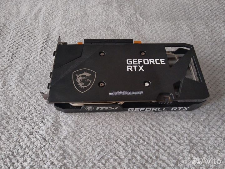 Видеокарта MSI GeForce RTX 3050 ventus 2X 8 GB OC