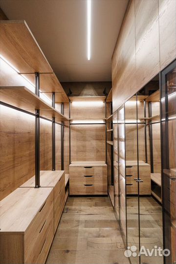 Гардеробная система по индивидуальным размерам