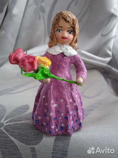 Ватные игрушки ручной работы