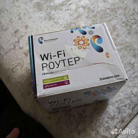 Роутер+приставка Ростелеком