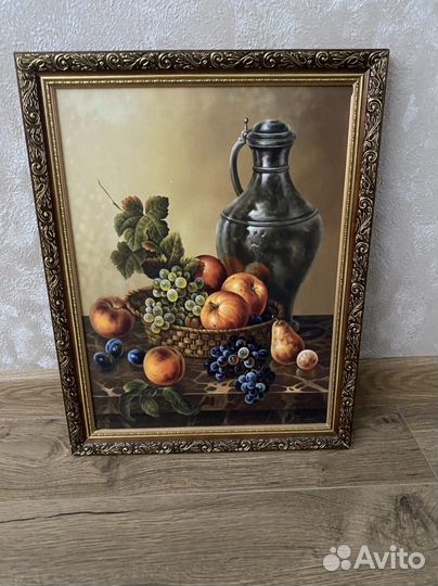 Картина натюрморт. Репродукция