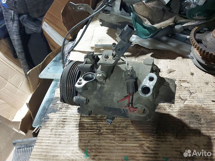 Компрессор кондиционера для Lancer X 10