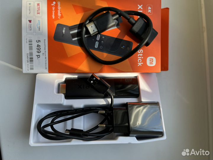 Смарт приставка xiaomi mi tv stick 4k