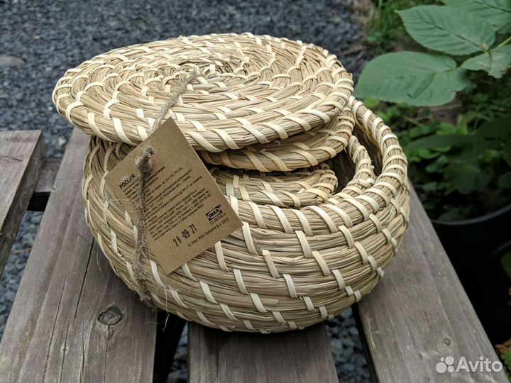 IKEA корзинки фрюкен/лурпасса