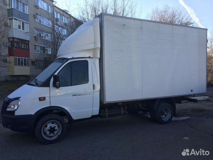 Грузоперевозки газелью 4, 2 метра