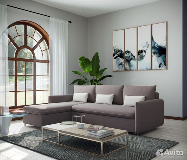 Угловой диван-кровать 