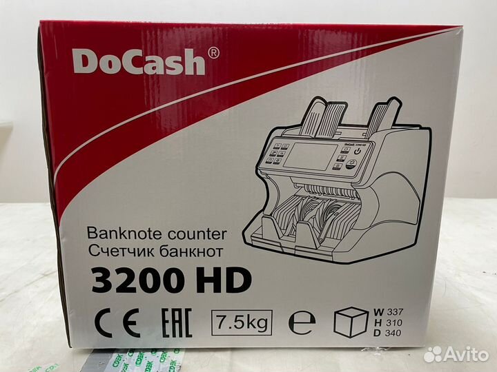 Счетчик банкнот DoCash 3200 HD