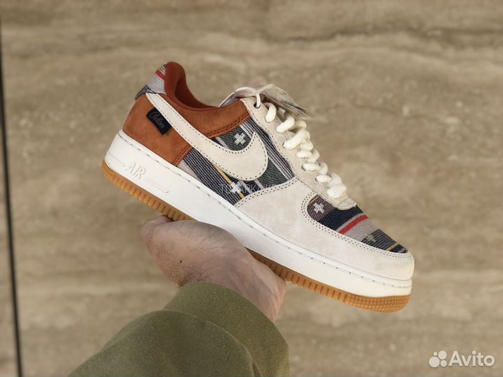 Кроссовки Nike Air Force 1 Purce Brown