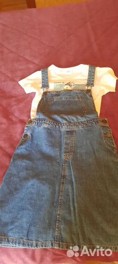 Сарафан джинсовый