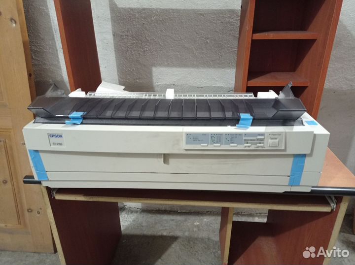 Новый матричный ретро принтер А3: Epson FX 2180