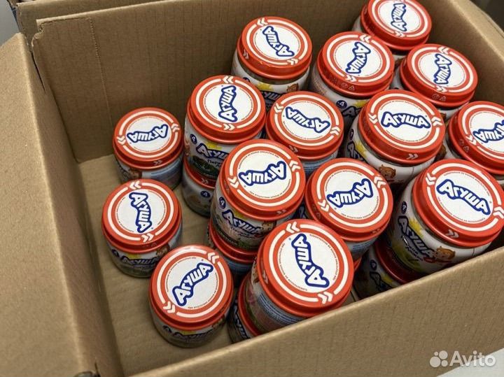 Овощные пюре Агуша